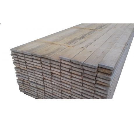 Prkno stavební smrkové 24x130 mm, délka 4 m