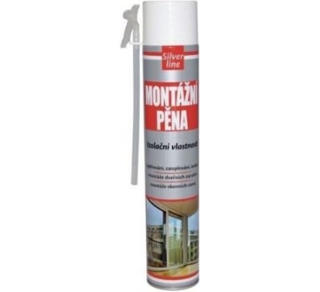 Montážní pěna PU Silver line trubičková 750ml