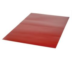 Tabulový plech 0,5x1250x2000mm PE25 RAL 3011 červená